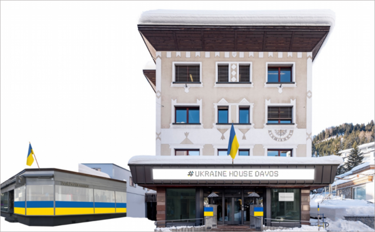 Ukraine House Davos